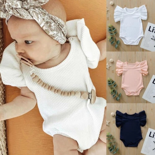 modern baby clothes Newborn baby suit Made of cotton 5 colors