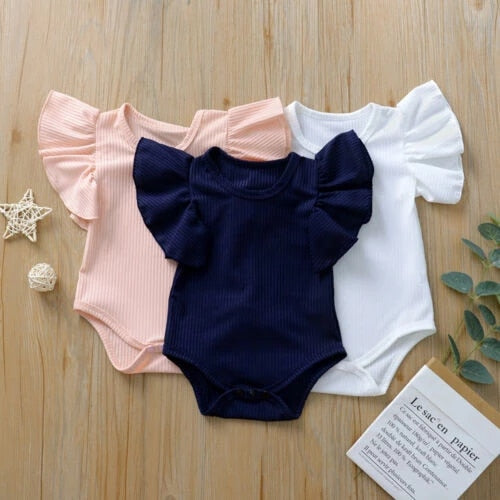modern baby clothes Newborn baby suit Made of cotton 5 colors