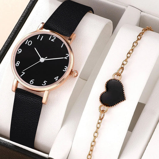 New women's watch 2022 Elegance title leather bracelet Sora looks like a clock