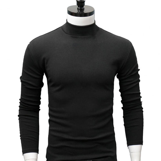 Men's sweatshirt 2022 of wool turtleneck long sleeves 4 sizes