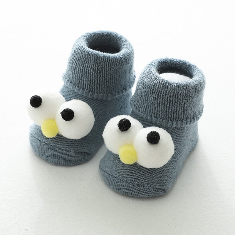 Load image into Gallery viewer, Newborn baby warm socks, beautiful model and high quality
