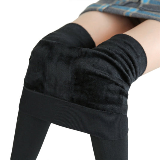 Women's leggings, velvet, high-waisted from the inside, stuffed with fur and beautiful colors.