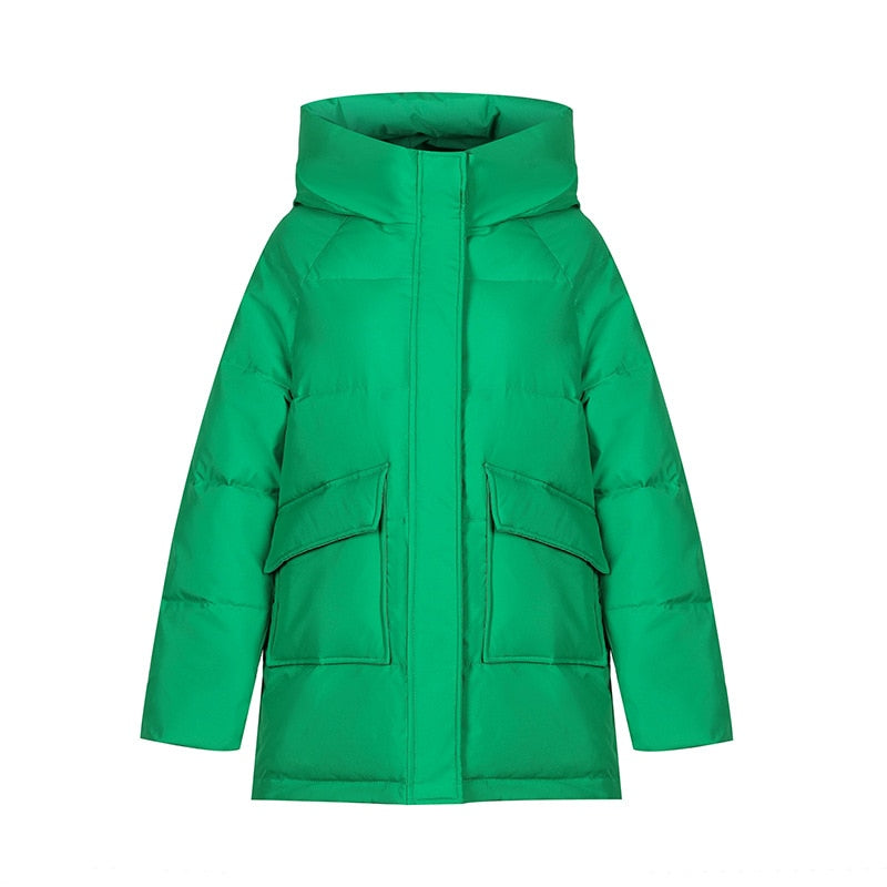 Load image into Gallery viewer, Women&#39;s winter warm loose large pocket jacket, great colors and high quality
