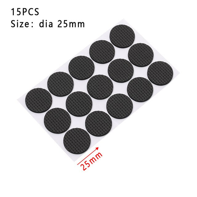 Load image into Gallery viewer, 1-24PCS anti slip mat bumper and thickening self pads for chairs, tables, and hardware
