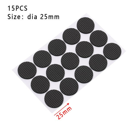 1-24PCS anti slip mat bumper and thickening self pads for chairs, tables, and hardware