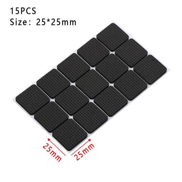 Load image into Gallery viewer, 1-24PCS anti slip mat bumper and thickening self pads for chairs, tables, and hardware
