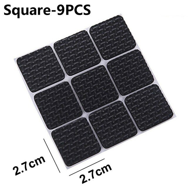 Load image into Gallery viewer, 1-24PCS anti slip mat bumper and thickening self pads for chairs, tables, and hardware
