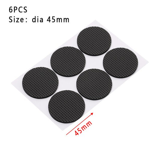 1-24PCS anti slip mat bumper and thickening self pads for chairs, tables, and hardware