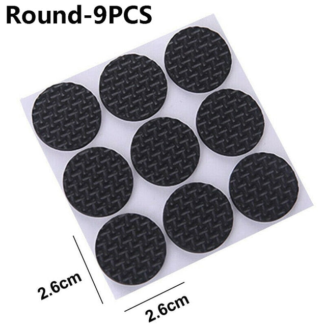 Load image into Gallery viewer, 1-24PCS anti slip mat bumper and thickening self pads for chairs, tables, and hardware
