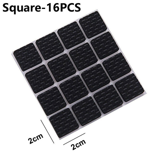 Load image into Gallery viewer, 1-24PCS anti slip mat bumper and thickening self pads for chairs, tables, and hardware
