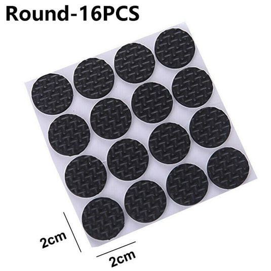 1-24PCS anti slip mat bumper and thickening self pads for chairs, tables, and hardware