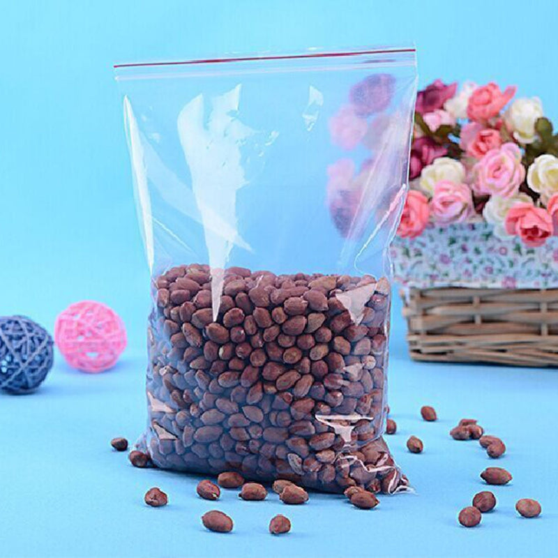 Load image into Gallery viewer, 100pcs small resealable plastic bags with lock, the thickness is good
