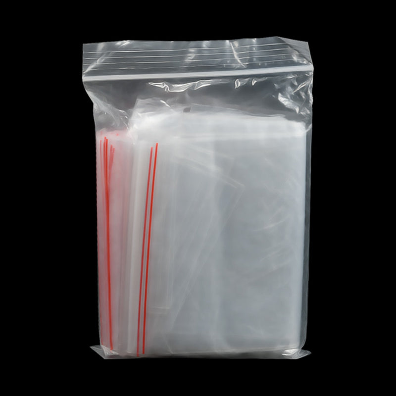 Load image into Gallery viewer, 100pcs small resealable plastic bags with lock, the thickness is good

