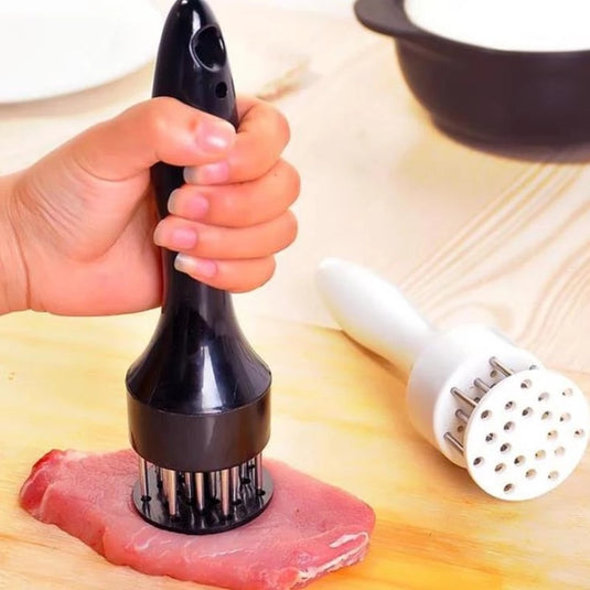 Chicken perforator of steel Suitable for your kitchen and makes cooking easier Two colors: black and white
