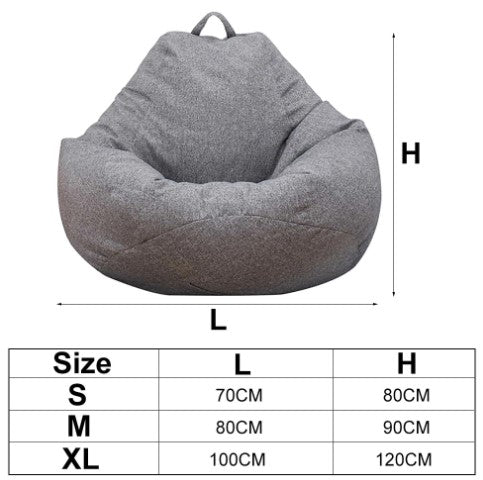 Load image into Gallery viewer, Large and comfortable sofas, made of linen, inflated Suitable for bedrooms and living rooms 3 sizes
