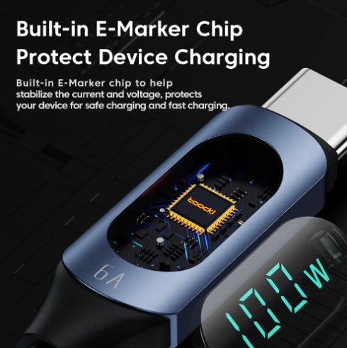 USB charger cable, fast, suitable for all USB-enabled phones, charger has electronic screen 1m_2m long