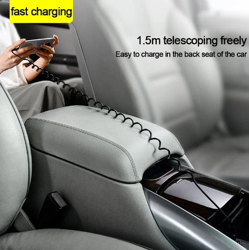 40W 5A USB Type C Micro USB Data Cable Fast Charging Android Phone USB for Cars