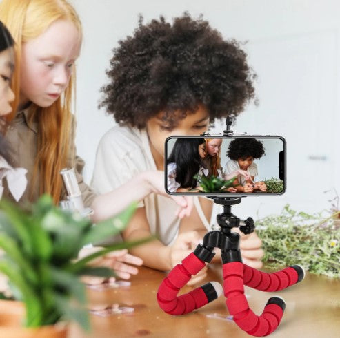 Flexible tripod for phones, mini holder for phones  available in 4_colors