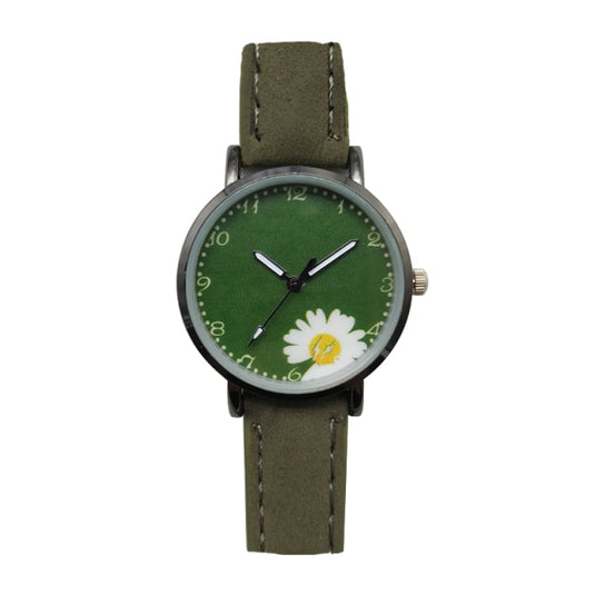 2022 new watch for women Leather strap, glow-in-the-dark hands, some with a ring