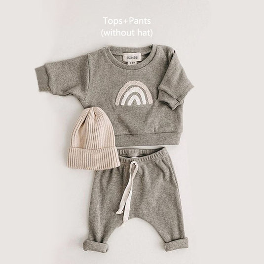 Spring 2022 fashion for children's clothing, from two pieces, comfortable, all sizes: 6m_3y
