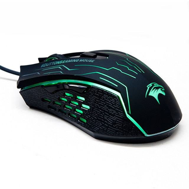 Load image into Gallery viewer, computer mouse gaming mouse rgb colors Wired, six buttons
