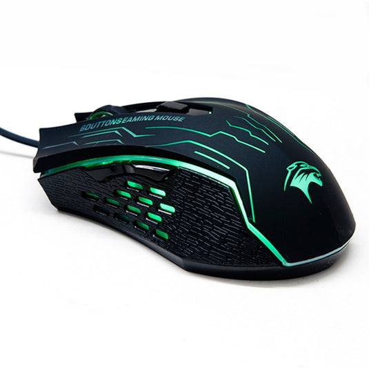 computer mouse gaming mouse rgb colors Wired, six buttons