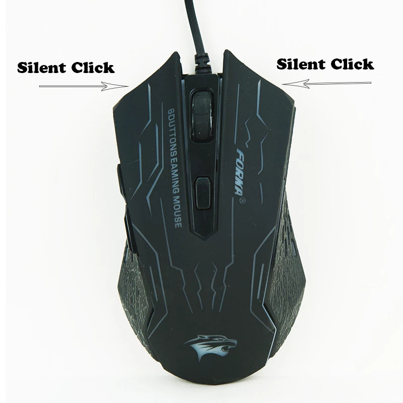 Load image into Gallery viewer, computer mouse gaming mouse rgb colors Wired, six buttons
