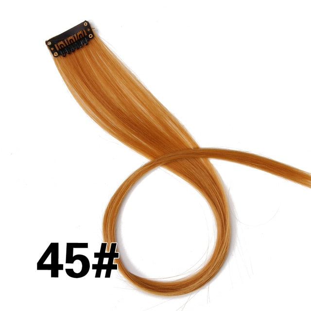 Load image into Gallery viewer, Synthetic Hair Extensions For Hair Extension soft joints all the colors
