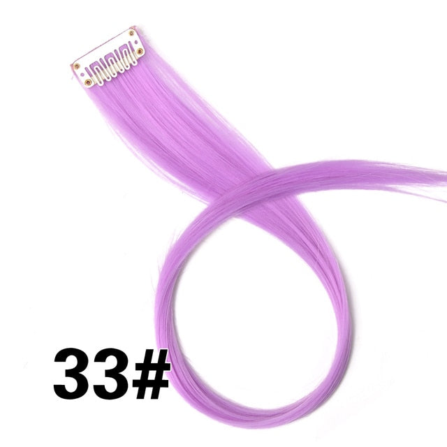 Load image into Gallery viewer, Synthetic Hair Extensions For Hair Extension soft joints all the colors

