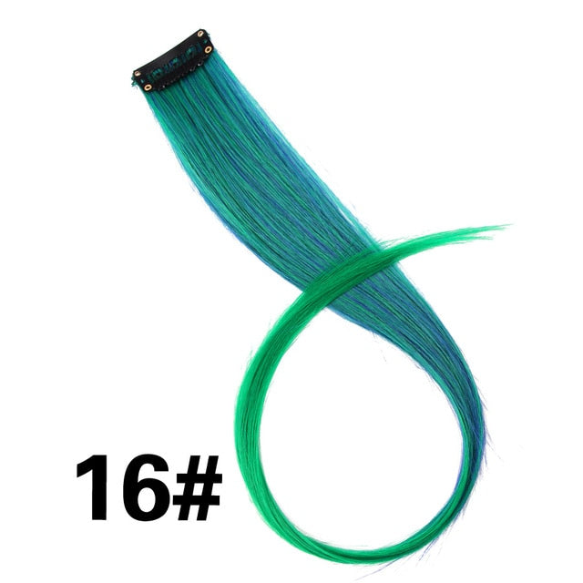 Load image into Gallery viewer, Synthetic Hair Extensions For Hair Extension soft joints all the colors
