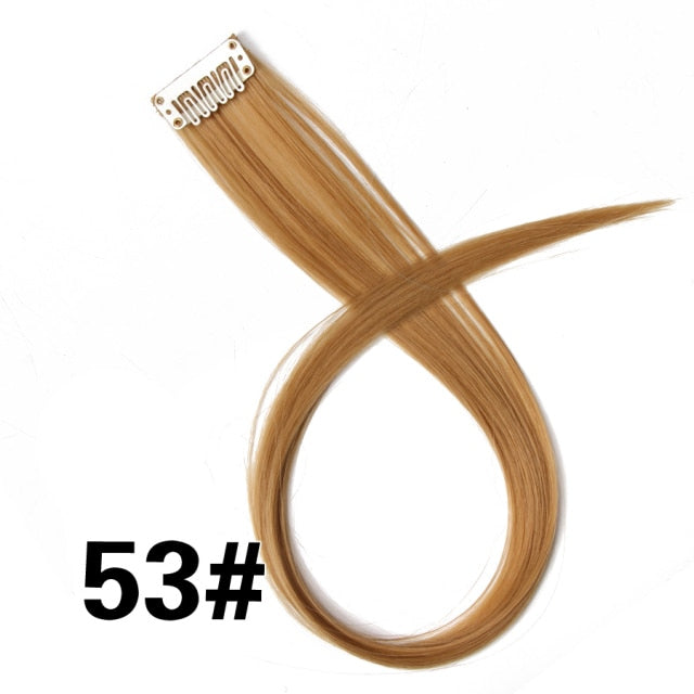 Load image into Gallery viewer, Synthetic Hair Extensions For Hair Extension soft joints all the colors
