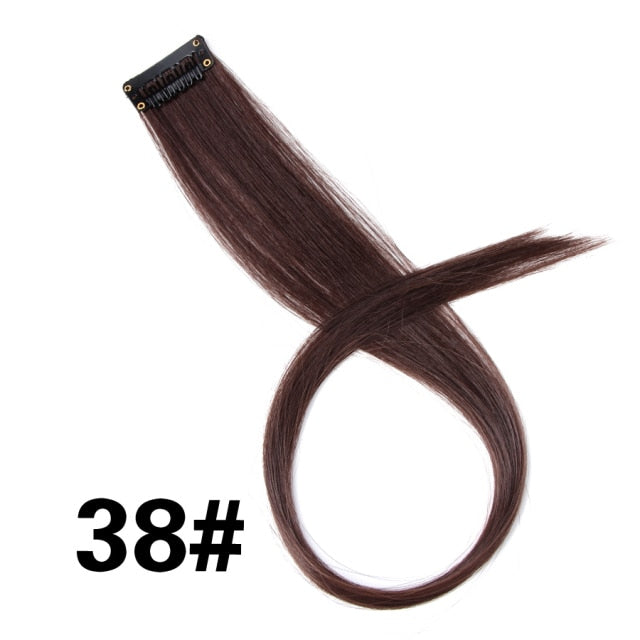 Load image into Gallery viewer, Synthetic Hair Extensions For Hair Extension soft joints all the colors
