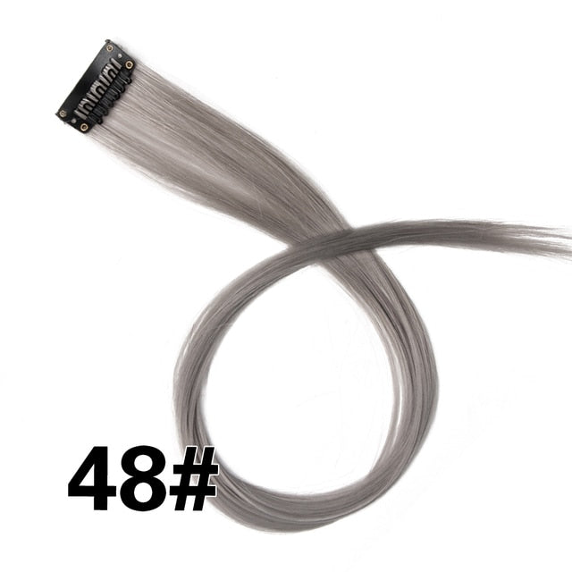 Load image into Gallery viewer, Synthetic Hair Extensions For Hair Extension soft joints all the colors
