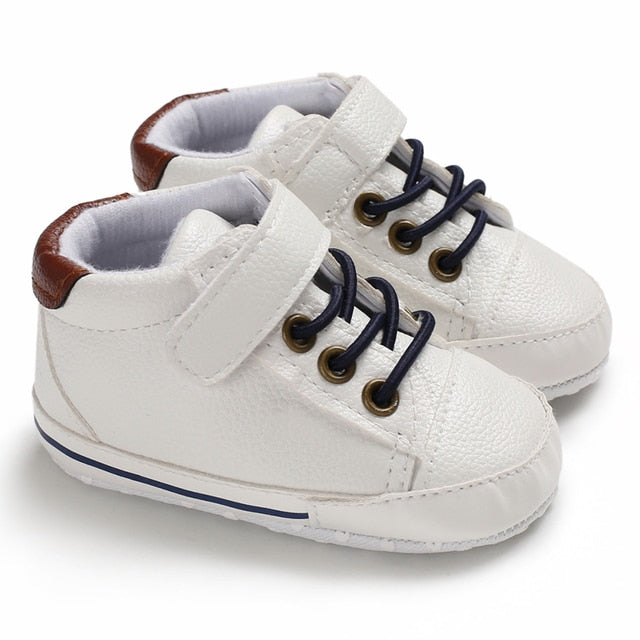 Load image into Gallery viewer, Baby shoes for newborn boys walking shoes lumbar soles anti slip
