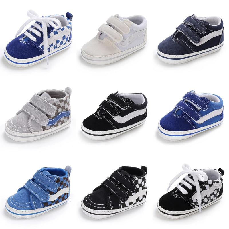 Load image into Gallery viewer, Baby shoes for newborn boys walking shoes lumbar soles anti slip
