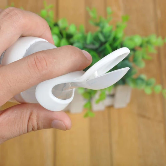 Kids, plastic spoon with dropper To feed the infants, and facilitate the handling of the child There: 11_color