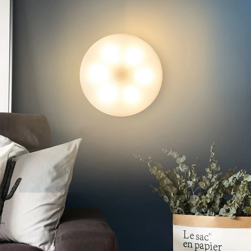 Load image into Gallery viewer, Motion fluorescent night lights for kids With a USB connection for charging
