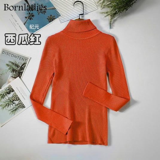2022 Women's Sweaters, Winter Warm, Knitted Soft Wool, Round Neck, Neck Warmer