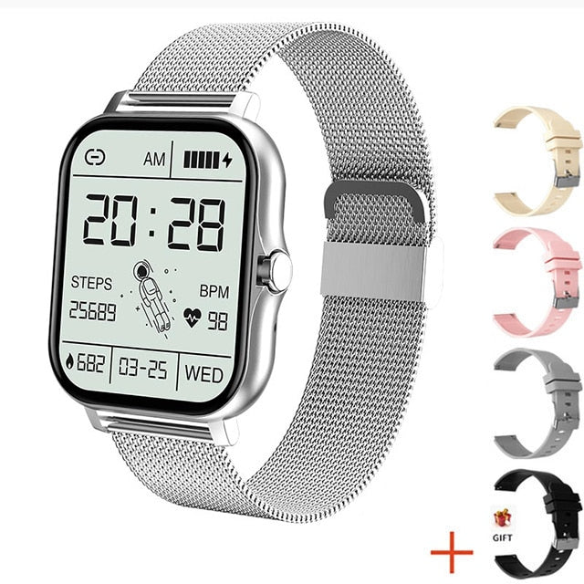 Load image into Gallery viewer, 2022 Women's smart watch, beautiful and elegant Bluetooth connection with IOS and ANDROID mobiles

