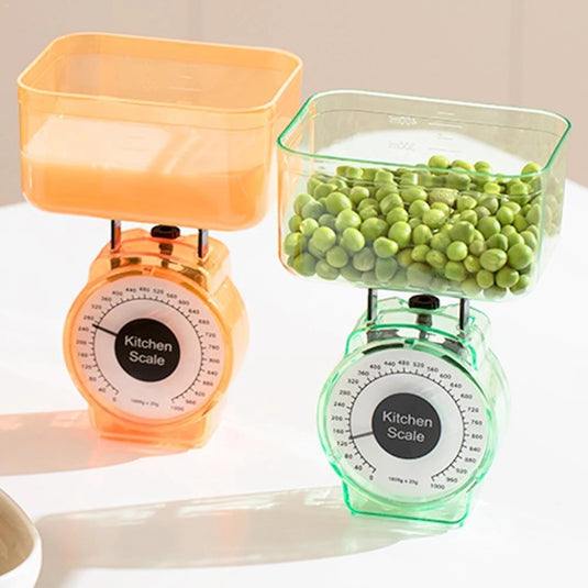 Kitchen scale to accurately measure food Helps you in the accuracy of food recipes Colors that match the color of your kitchen