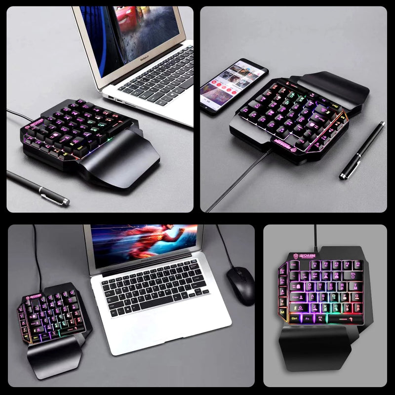 Load image into Gallery viewer, The best gaming equipment Mouse, small keyboard, controller everything rgb Each piece can be purchased separately
