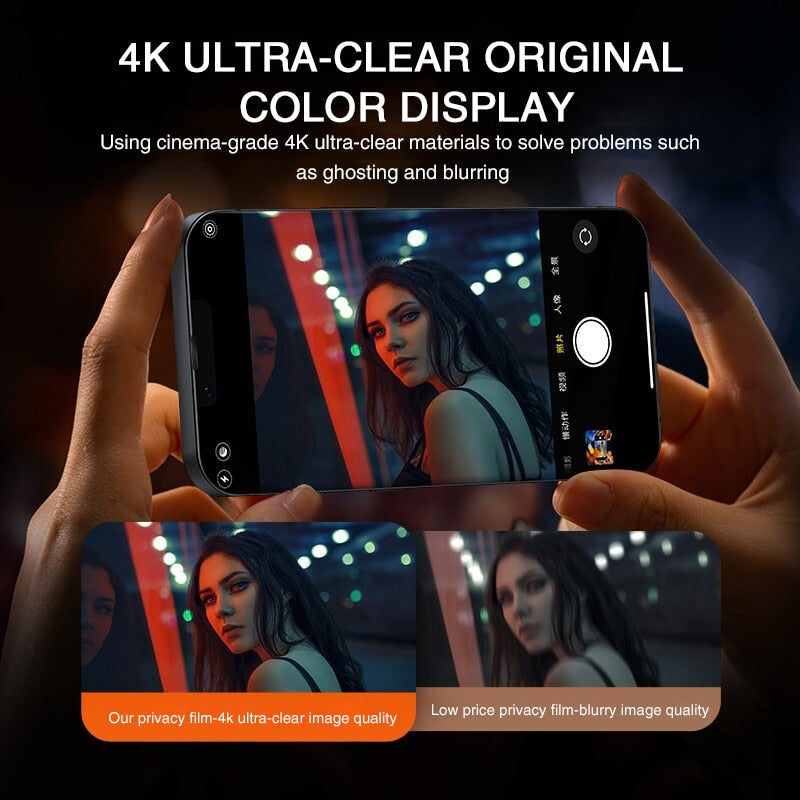 Load image into Gallery viewer, Full cover anti-spy screen protector, privacy and tempered glass  available for all IPhones
