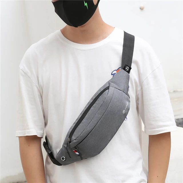 Load image into Gallery viewer, Men's waist bag 2022 To travel, carry money and your important personal items 4 colors
