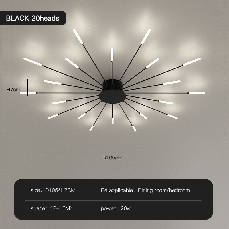 Load image into Gallery viewer, Modern Led Chandelier Lighting Gold Led Ceiling Lamps For Living Room Bedroom Dining Room  Home Design
