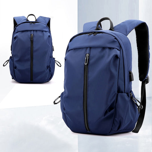 Men's Sports Back bag Used for university and school usb connection for charging 3_colors