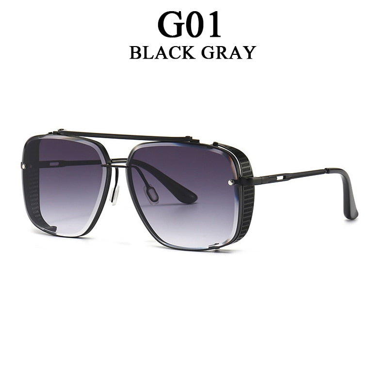 Load image into Gallery viewer, luxury sunglasses for men Eye protection lenses square lenses Made of the finest materials
