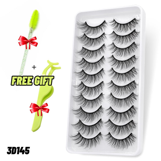 3D eyelashes are reusable, long and beautifully shaped