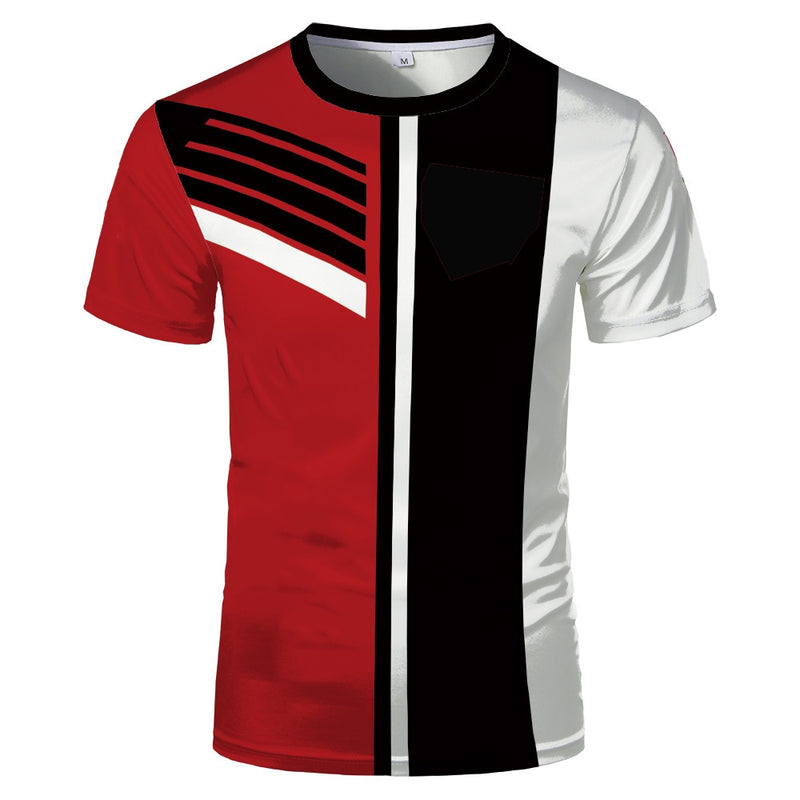Load image into Gallery viewer, New Style T-shirt cobble print 3D print, short and comfortable sleeves, 6 shapes
