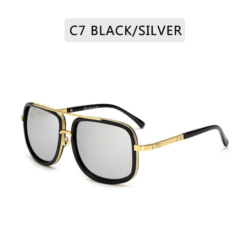 Load image into Gallery viewer, Ultra-luxury square frame sunglasses for men

