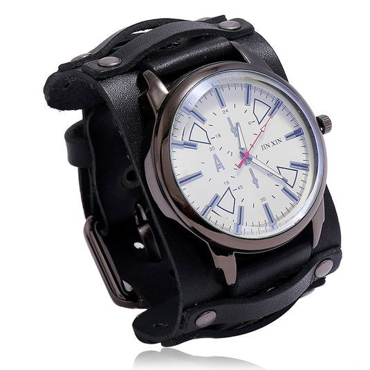 Jessingshow 2022 Luxury Men's Watch Leather bracelet, stainless steel 20_color